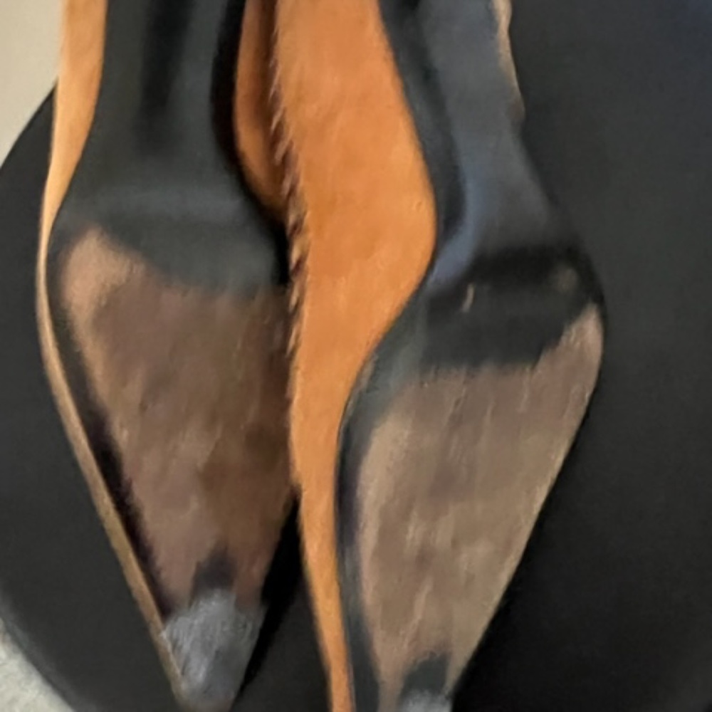 Casadei Italy Animal print Suede. Pointed Toe Size UK 5, Aust 6.5 - Picture 7 of 7